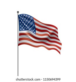 USA Flag isolated