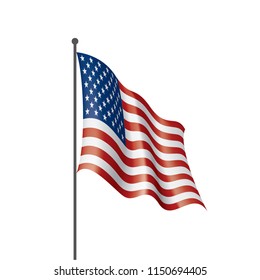 USA Flag isolated