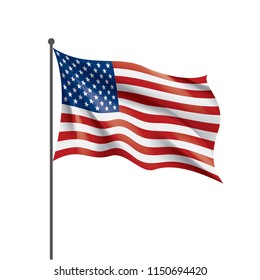 USA Flag isolated