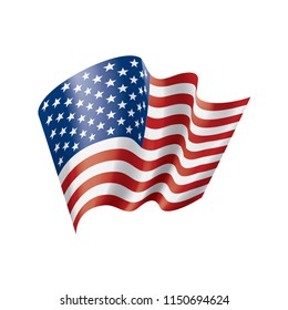 USA Flag isolated