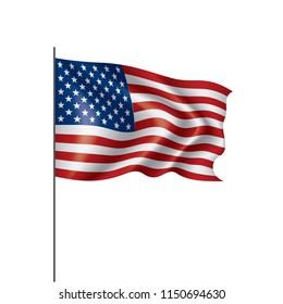 USA Flag isolated