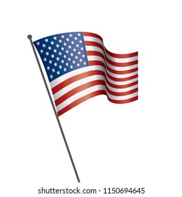 USA Flag isolated