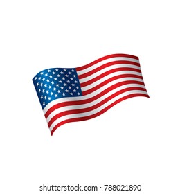 USA Flag isolated