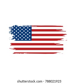 USA Flag isolated