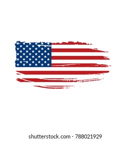 USA Flag isolated