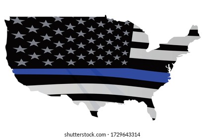 278 Texas blue line flag Images, Stock Photos & Vectors | Shutterstock