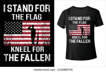 Usa flag memorial day vector for t shirt design