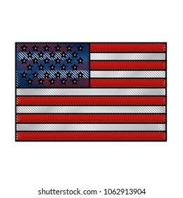 usa flag official colors and proportion national