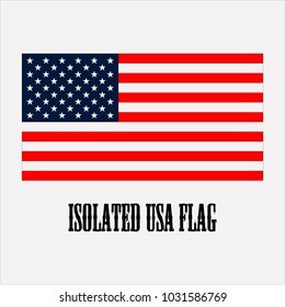 USA Flag in the original size