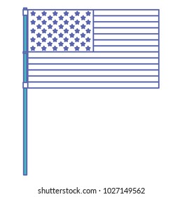 usa flag patriotic icon