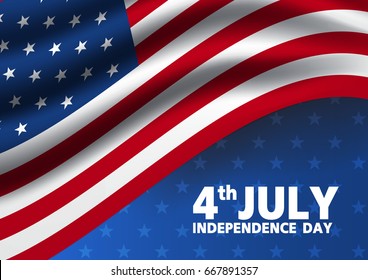 USA flag pattern background