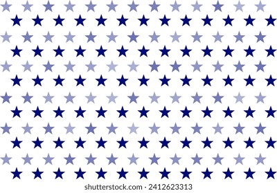 USA Flag Stars and Stripes Seamless Pattern, 4th of July Red, Blue, White Stars and Lines Background for Celebration Holiday, American President Day, memorial day, Vector Illustration