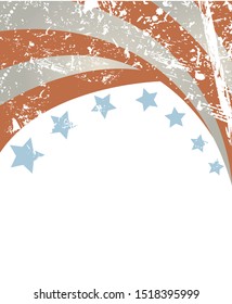 USA flag in style vector
