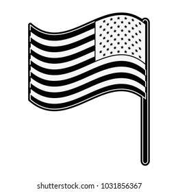 USA flag symbol