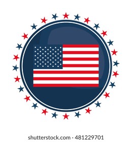 usa flag symbol