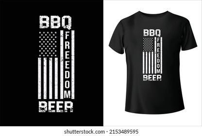 Usa flag t shirt for vector design