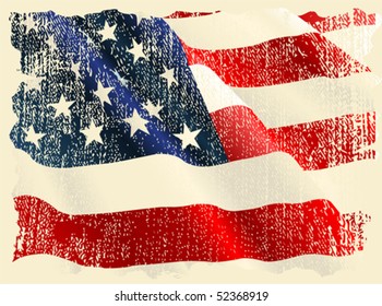 USA flag theme background and texture