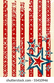 USA flag theme background and texture