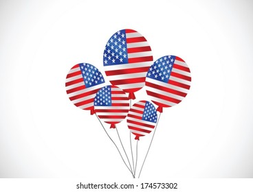 USA flag United States flag background