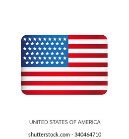 USA flag vector