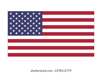 vector de bandera de los Estados Unidos, bandera de los estados unidos 