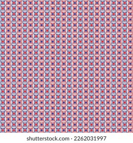 USA flag white and red stripes with hearts and stars, Independence Day, 4th of July seamless pattern, USA flag vector print, Stars and stripes, red, white and blue