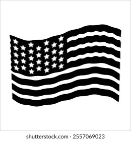 USA Flog vector design . United States of America flat badges .