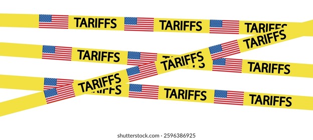 USA government import taxation. New American tariffs.