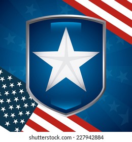 usa graphic design , vector illustration
