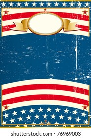 USA Grunge poster A vintage american background for a poster