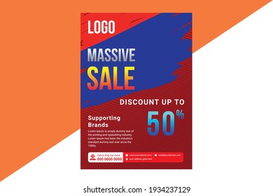 USA Happy Labor Day flyer template, Labor Day banner set,  Labor Day United States of America, Vector illustration.