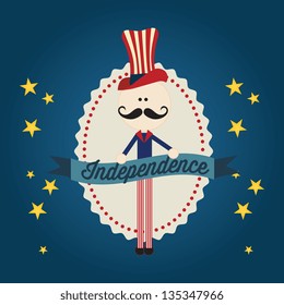 USA Icons collections and concepts. Vector Illustrations