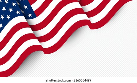 USA Independence Day 4th of July. USA flag