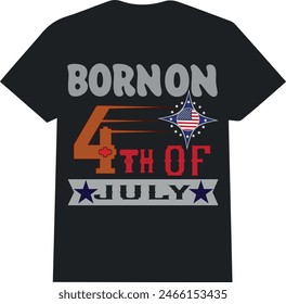 USA independence day | 4th July | July American | USA flag T- shirt