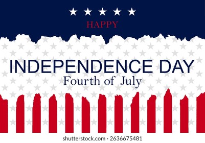 USA Independence Day banner background