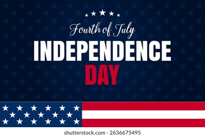 USA Independence Day banner background