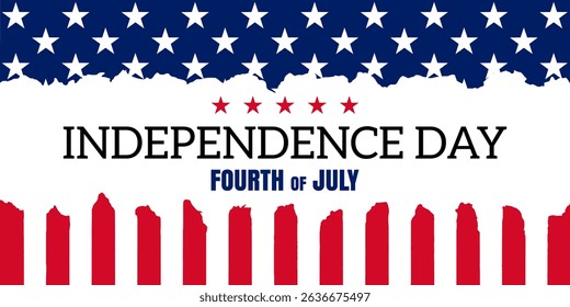 USA Independence Day banner background