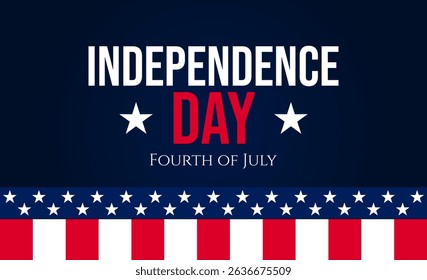 USA Independence Day banner background
