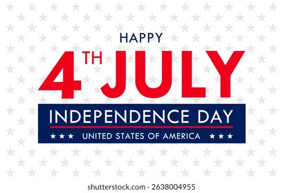 USA Independence Day banner background