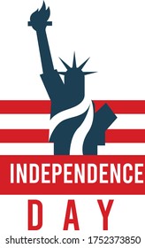 USA Independence Day Banner design suitable for fabric print / print on any colour. also colour can be edit with editable files. vector illustration design or any other print