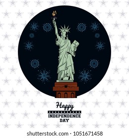 USA independence day card