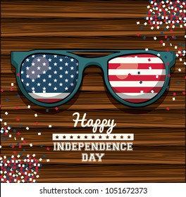USA independence day card