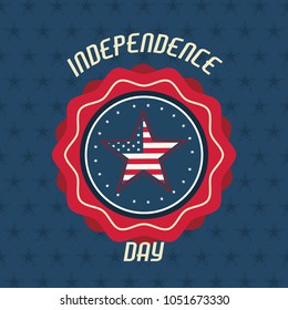 USA independence day card