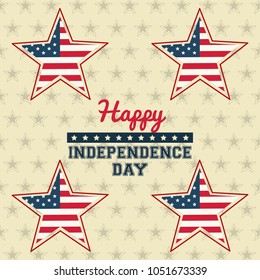 USA independence day card