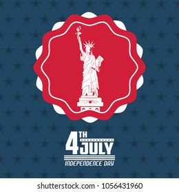 USA independence day card