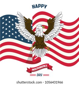 USA independence day card