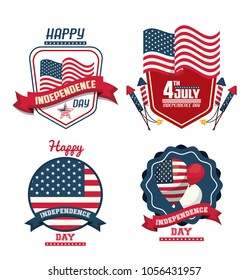 USA independence day cards