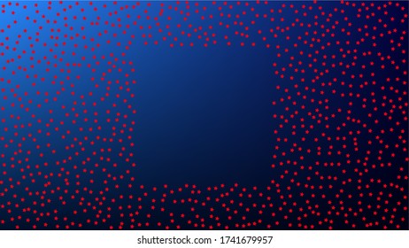 USA Independence Day. Colours of American Flag. . Invitation Background. Banner, Christmas and New Year card, Postcard, Packaging, Textile Print.