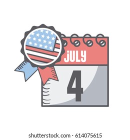 usa independence day design