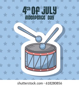 Usa independence day design